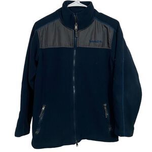 Timberland Blue Full Zip Cold Weather Fleece Jacket